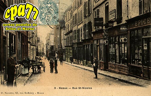 Meaux - Rue St-Nicolas