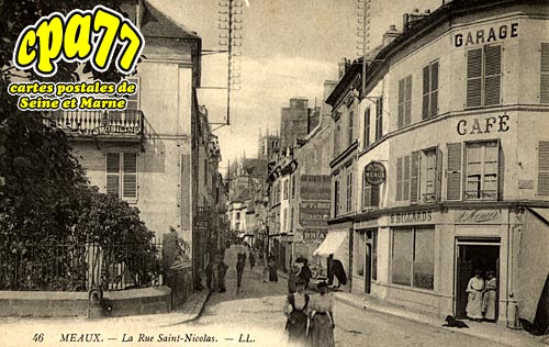 Meaux - La Rue Saint-Nicolas