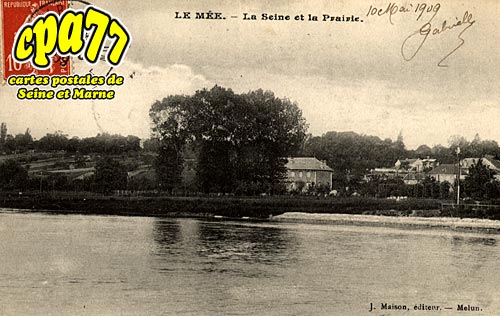 Le Me Sur Seine - La Seine et la Prairie