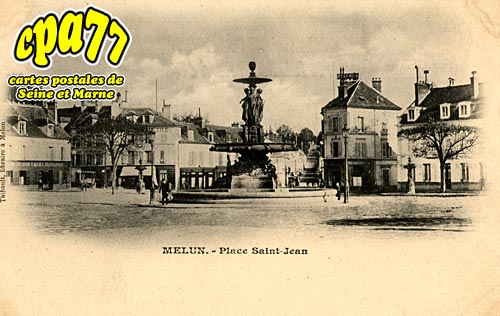 Melun - Place Saint-Jean
