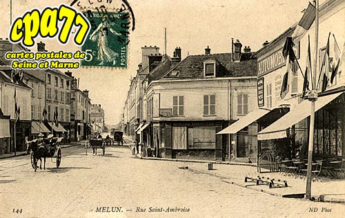 Melun - Rue Saint-Ambroise