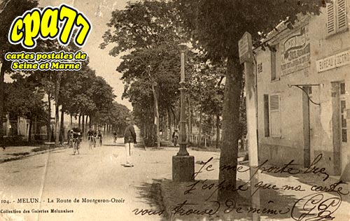 Melun - La Route de Montgeron-Ozoir