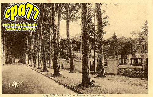 Melun - Avenue de Fontainebleau