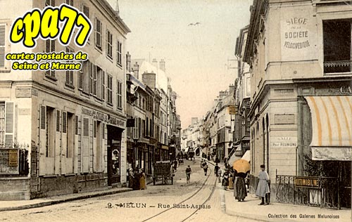 Melun - Rue Saint-Aspais