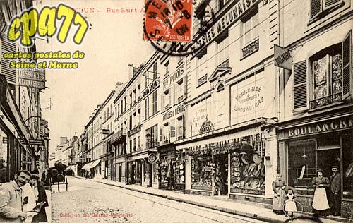 Melun - Rue Saint-Aspait
