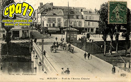 Melun - Pont de l'Ancien Châtelet