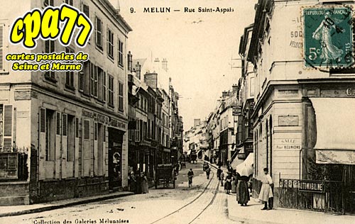 Melun - Rue Saint-Aspais