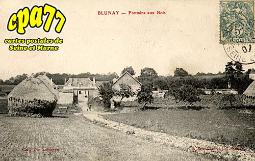 Melz Sur Seine - Blunay - Fontaine aux Bois