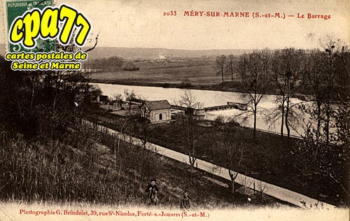 Mery Sur Marne - Le Barrage