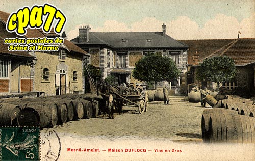 Le Mesnil Amelot - Maison Duflocq - Vins en Gros