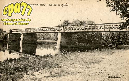 Misy Sur Yonne - Le Pont de l'Yonne