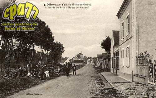 Misy Sur Yonne - L'Entre du Pays - Route de Vinneuf