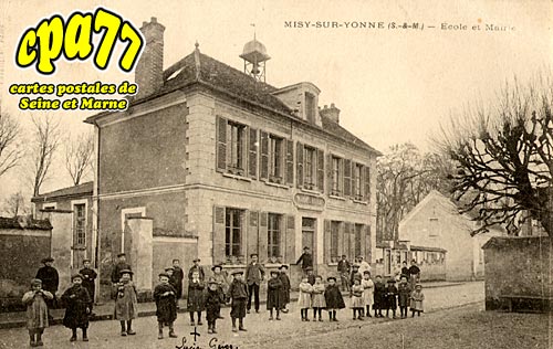 Misy Sur Yonne - Ecole et Mairie