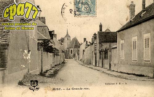 Misy Sur Yonne - La Grande rue