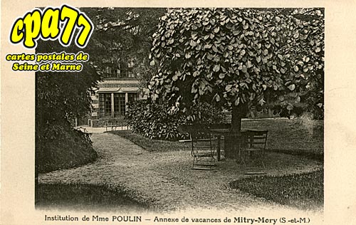 Mitry Mory - Institution de Mme Poulin