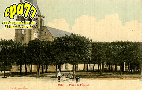 Mitry Mory - Place de l'Eglise