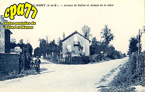 Mitry Mory - Avenue de Buffon et Avenue de la gare