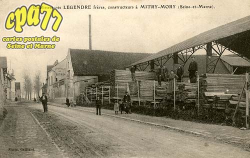 Mitry Mory - Etablissement Legendre Frres, constructeurs  Mitry-Mory
