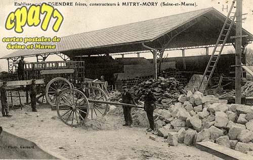 Mitry Mory - Etablissement Legendre frres, constructeurs  Mitry-Mory (Seine-et-Marne)