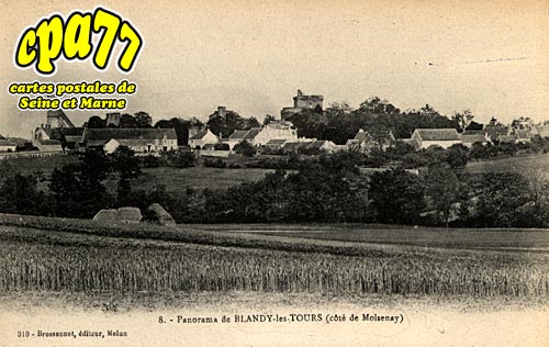 Moisenay - Panorama de Blandy-les-Tours (ct de Moisenay)