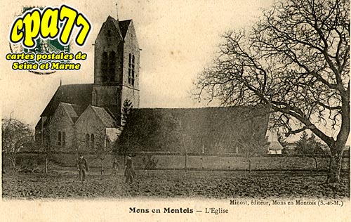 Mons En Montois - L'Eglise