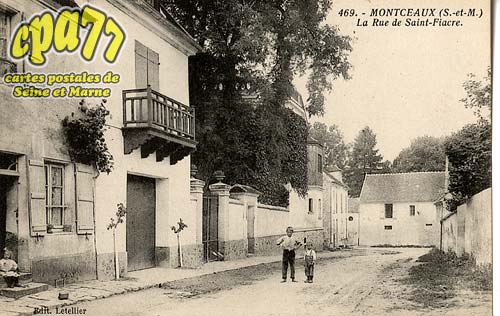 Montceaux Ls Meaux - La Rue de Saint-Fiacre