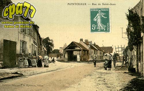 Montceaux Ls Meaux - Rue de Saint-Jean