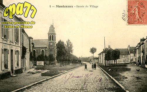 Montceaux Ls Meaux - Entre du village
