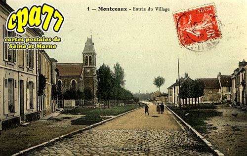Montceaux Ls Meaux - Entre du Village