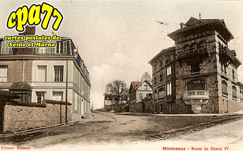 Montceaux Ls Meaux - Route de Henri IV