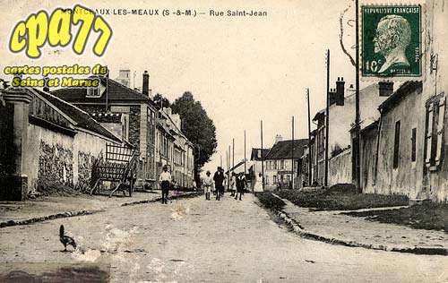 Montceaux Ls Meaux - Rue Saint-Jean