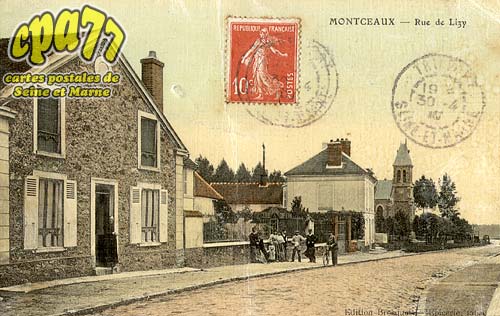 Montceaux Ls Meaux - Rue de Lizy
