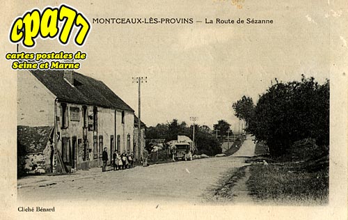 Montceaux Ls Provins - La Route de Szanne