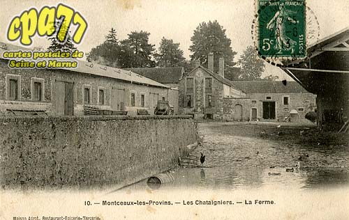 Montceaux Ls Provins - Les Chataigniers - La Ferme