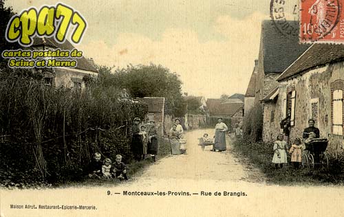 Montceaux Ls Provins - Rue de Brangis