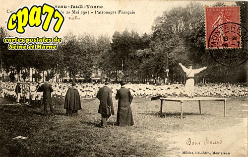 Montereau Fault Yonne - Concours de Gymnastique du 20 Mai 1907 - Patronages Français