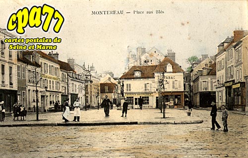 Montereau Fault Yonne - Place aux Blés