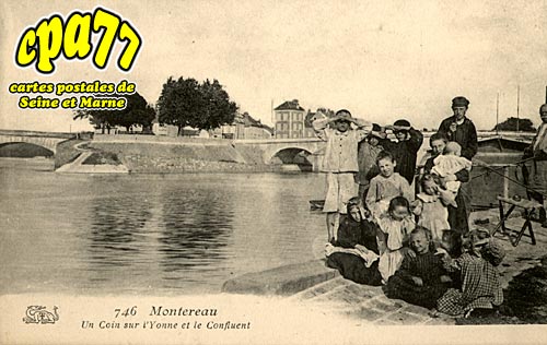 Montereau Fault Yonne - Un coin sur l'Yonne et le Confluent