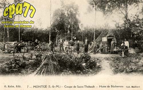 Montg En Gole - Coupe de Saint-Thibault - Hutte de Bcherons
