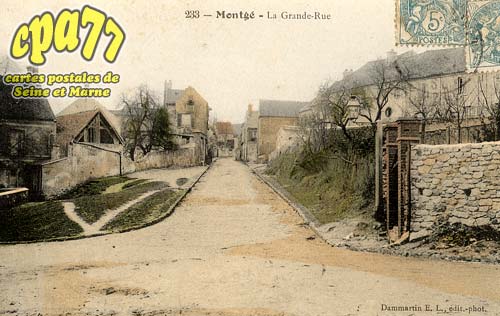 Montg En Gole - La Grande-Rue