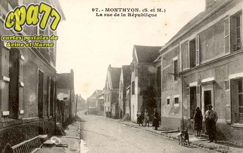 Monthyon - La Rue de la Rpublique
