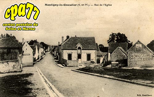 Montigny Le Guesdier - Rue de l'Eglise