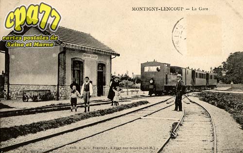 Montigny Lencoup - La Gare
