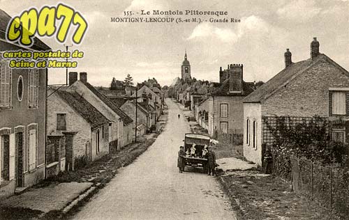 Montigny Lencoup - Le Montois Pittoresque - Grande Rue