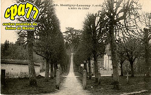 Montigny Lencoup - L'Alle du Cdre