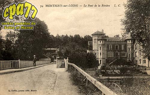 Montigny Sur Loing - Le Pont de la Rivire