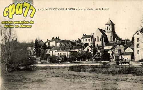 Montigny Sur Loing - Vue gnrale sur le Loing