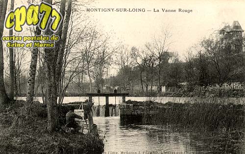 Montigny Sur Loing - La Vanne Rouge