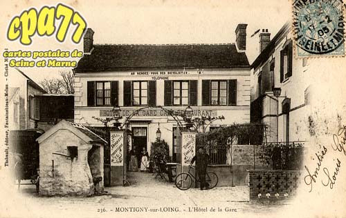 Montigny Sur Loing - L'Htel de la Gare