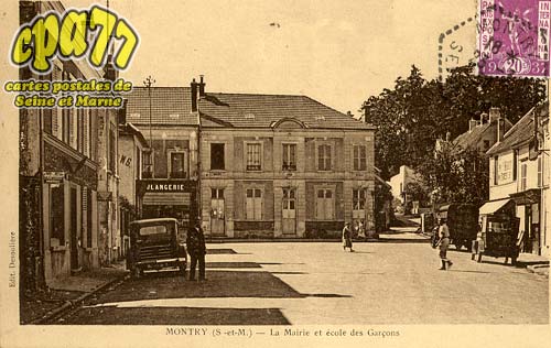 Montry - La Mairie et Ecole des Garons